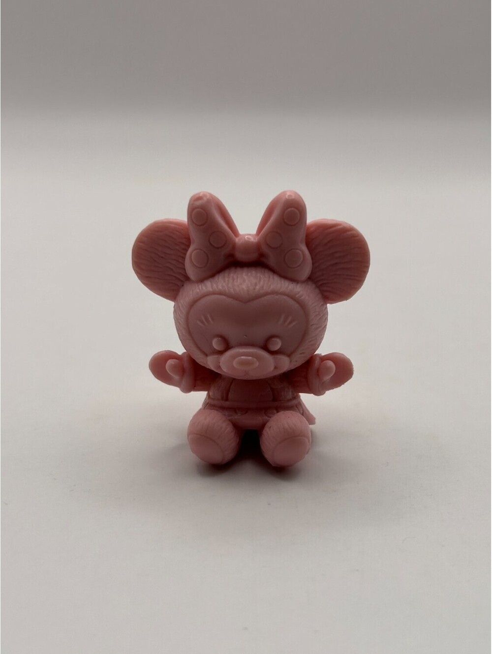 Disney Minnie Mouse Keshi Mini Figure Pink Polka Dot Dress